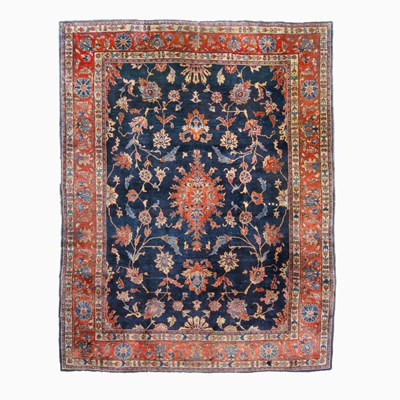 Lot 334 - Mahajeran Sarouk Carpet