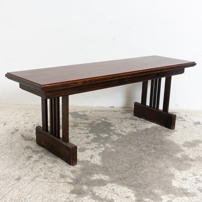 Lot 229 - Mahogany Library Table