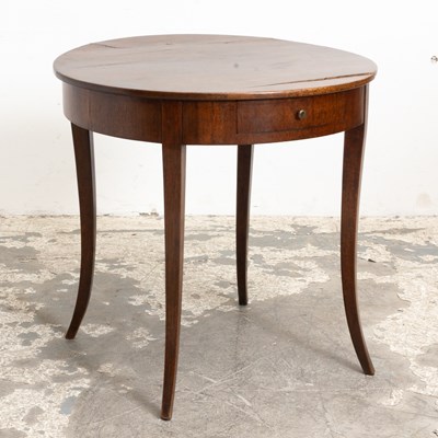 Lot 1 - Italian Round Mahogany Table