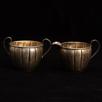 Lot 264 - Sterling Silver Sugar and Creamer