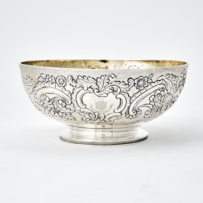 Lot 168 - Scottish George III Sterling Silver Punch Bowl