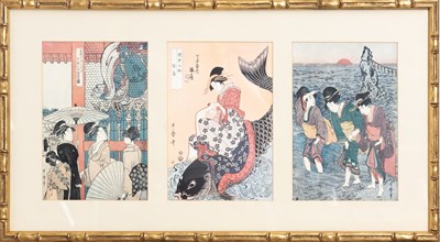 Lot 278 - After Kitagawa Utamaro : Three