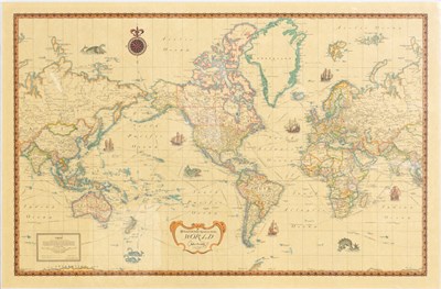 Lot 281 - World Map