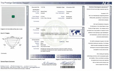 Lot 226 - Platinum, Diamond and Emerald Ring