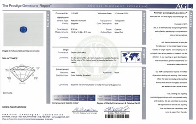 Lot 57 - Gold, Sapphire and Diamond Ring