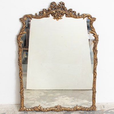 Lot 307 - Transitional Louis Style Gilt-Wood Mirror