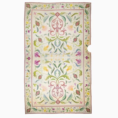 Lot 256 - Portuguese Needlepoint Carpet
