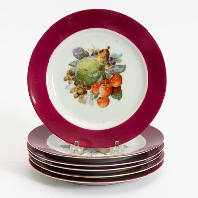 Lot 325 - Set of Six Occupied Japan Porcelain Plates