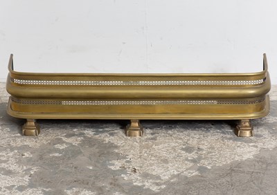 Lot 335 - Brass Fire Fender
