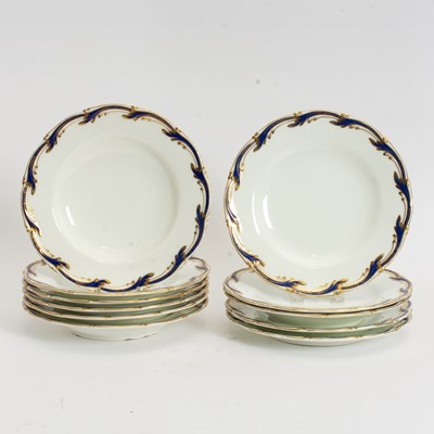 Lot 343 - Set of Eleven Coalport Porcelain Plates