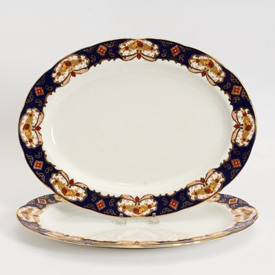 Lot 345 - Pair of Royal Albert Bone China Oval Platters