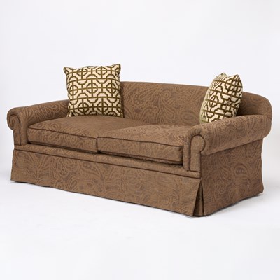 Lot 175 - Upholstered Two-Seat Sofa