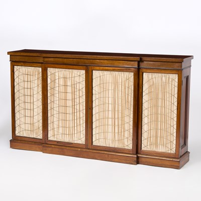 Lot 3061 - Regency Rosewood Side Cabinet