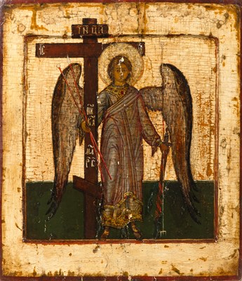 Lot 1003 - Russian Icon of the Guardian Angel