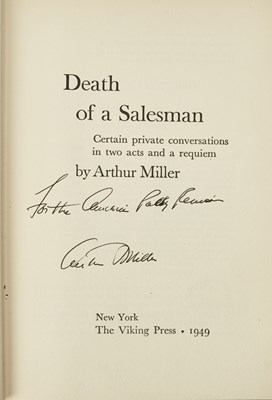 Lot 56 - A signed first printing of Death of a Salesman