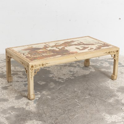 Lot 92 - Chinese Panel Painted Coffee Table