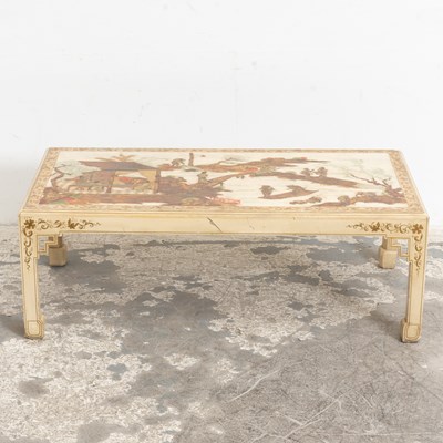 Lot 92 - Chinese Panel Painted Coffee Table