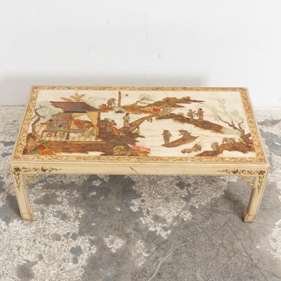 Lot 92 - Chinese Panel Painted Coffee Table