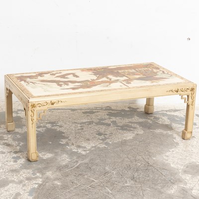 Lot 92 - Chinese Panel Painted Coffee Table