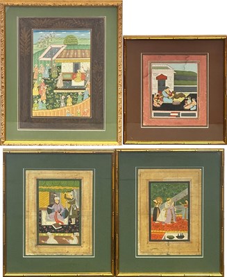 Lot 1064 - Four Indian Paintings