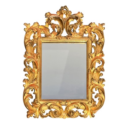 Lot 1158 - Rococo Style Gilt-Wood and Composition Mirror