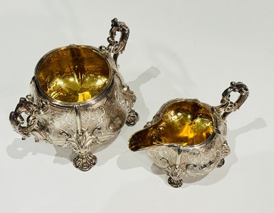 Lot 1239 - French Sterling Silver Tea and Coffee Service