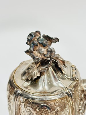 Lot 1239 - French Sterling Silver Tea and Coffee Service