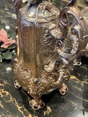 Lot 1239 - French Sterling Silver Tea and Coffee Service