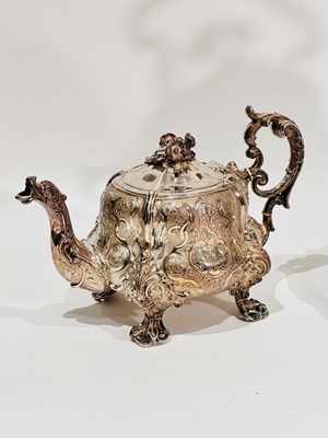 Lot 1239 - French Sterling Silver Tea and Coffee Service