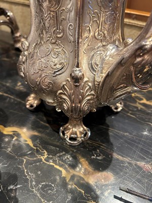 Lot 1239 - French Sterling Silver Tea and Coffee Service