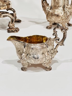 Lot 1239 - French Sterling Silver Tea and Coffee Service