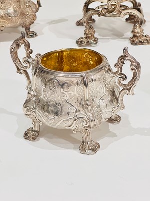 Lot 1239 - French Sterling Silver Tea and Coffee Service