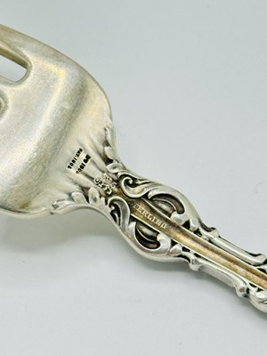 Lot 1238 - Whiting Mfg. Co. "Lily" Pattern Sterling Silver Flatware Service