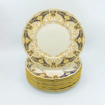 Lot 1206 - Set of Twelve Lenox Porcelain Dinner Plates