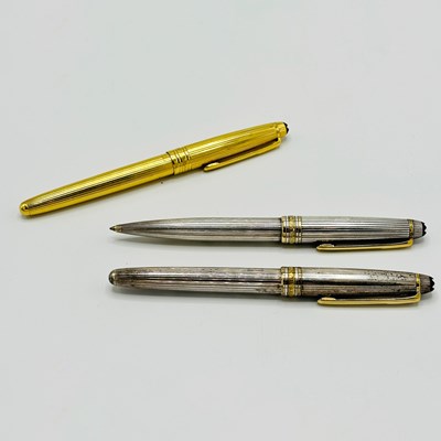Lot 1244 - Three Mont Blanc Writing Instruments