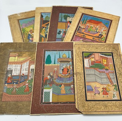 Lot 1061 - Seventeen Indian Paintings