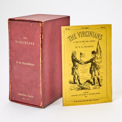 Lot 113 - Thackerary's The Virginians in original parts