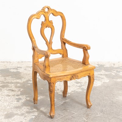 Lot 13 - Childs French Armchair