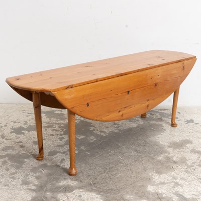 Lot 17 - Blonde Drop-Leaf Wake Table