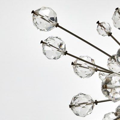 Lot 66 - An Original Crystal "Sputnik" from the 1966 Met Opera Chandelier