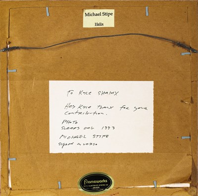 Lot 18 - An original signed fine art photograph by Michael Stipe