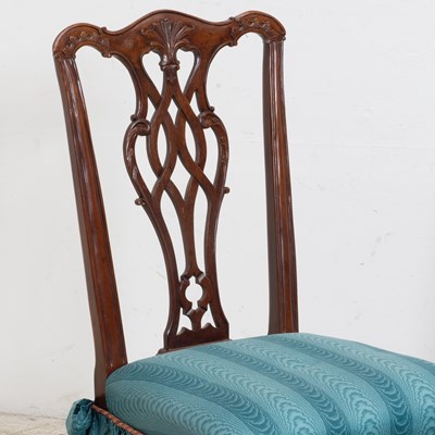 Lot 55 - Set of Six Georgian Style Dining Chairs