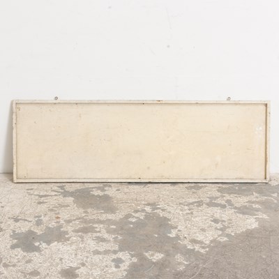 Lot 75 - Hand-Painted Wood Lunch Sign