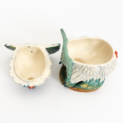 Lot 39 - Italian Glazed Ceramic Turkey Form Tureen