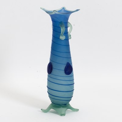 Lot 47 - Frosted Art Glass Vase