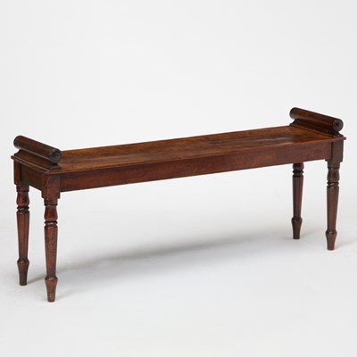Lot 590 - Regency Mahogany Hall Bench