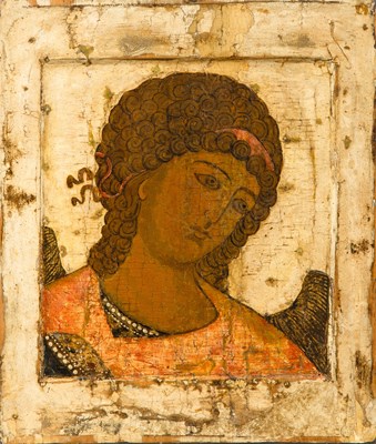 Lot 1002 - Russian Icon of Archangel Michael