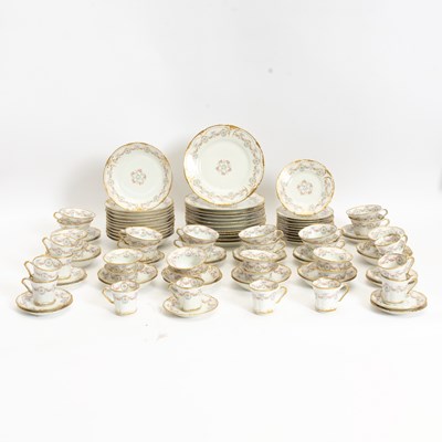 Lot 98 - Limoges Partial Porcelain Dinner Service