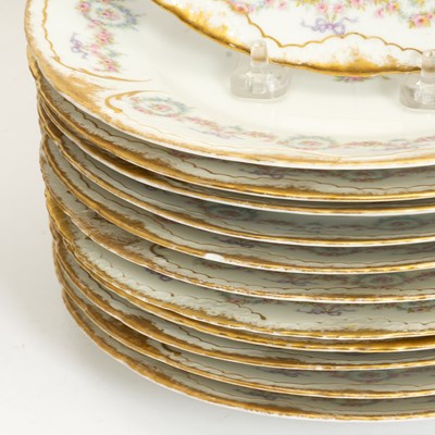 Lot 98 - Limoges Partial Porcelain Dinner Service