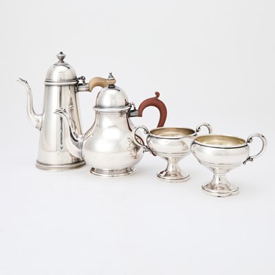 Lot 229 - Assembled Sterling Silver Tea and Coffee Service